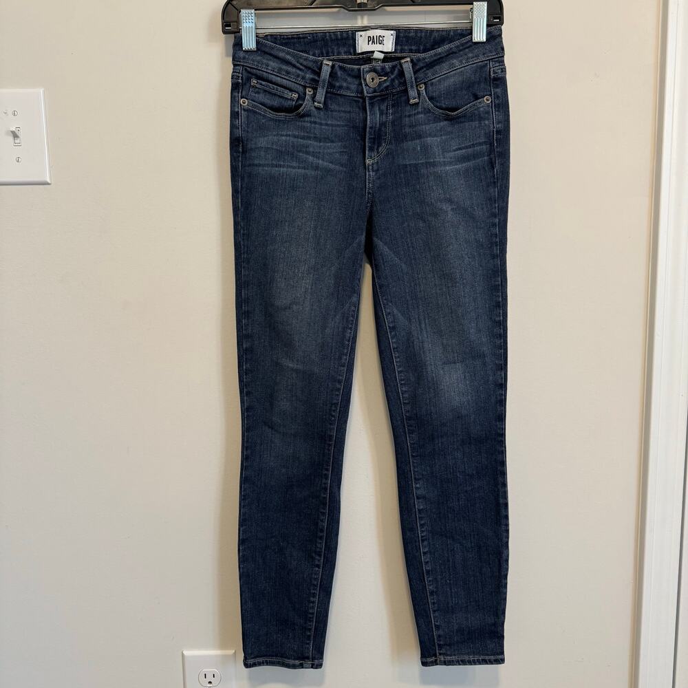 PAIGE Verdugo Crop denim jeans woman’s size 26 blue